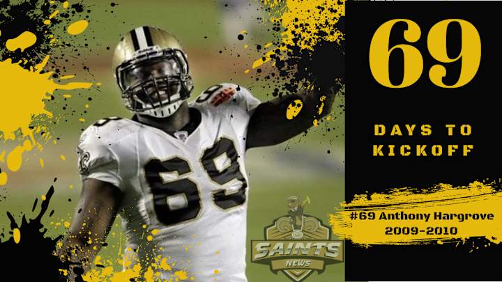 Saints Countdown to NFL Kickoff 2020: #69 Anthony Hargrove