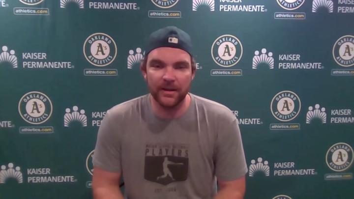 The Dog Days of Summer: Athletics' Hendriks Unlearning His Old Baseball Habits