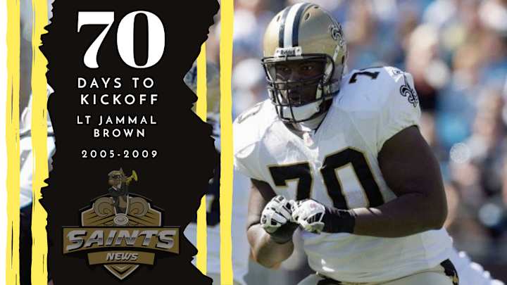 Saints Countdown to Kickoff: No. 70, Jammal Brown