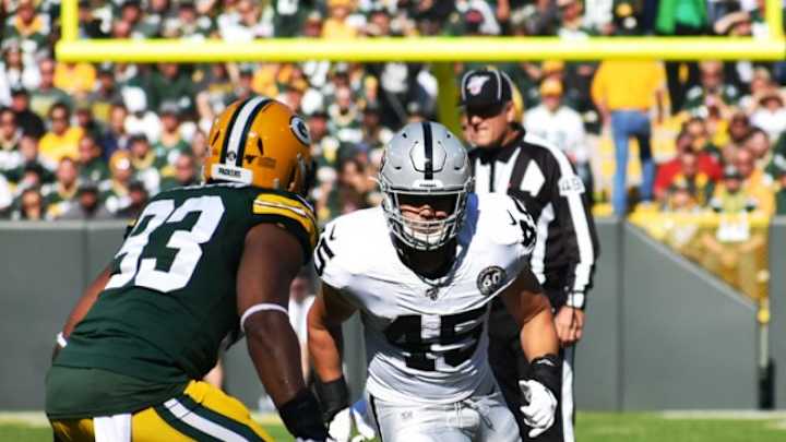 Raiders Bruisers Marv Hubbard and Mark van Eeghen