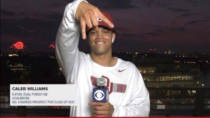 Time for Caleb Williams to Get Busy — Recruiting More Stars Like Him Time for Caleb Williams to Get Busy — Recruiting More Stars Like Him