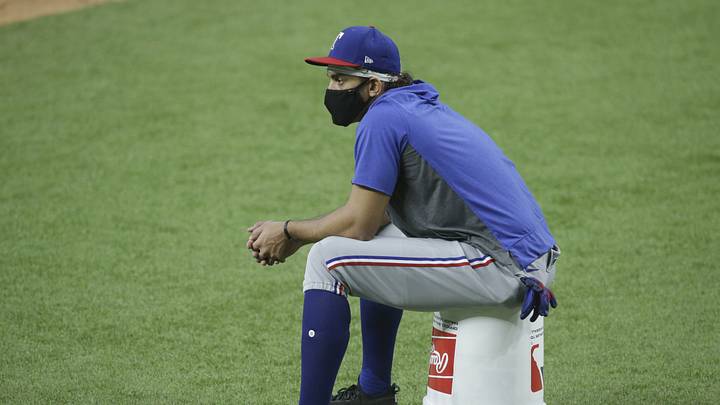 Rangers' Ronald Guzmán Cleared for Summer Camp Workouts