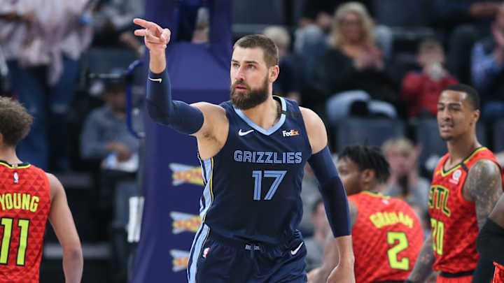 Memphis Grizzlies' Jonas Valanciunas full video conference