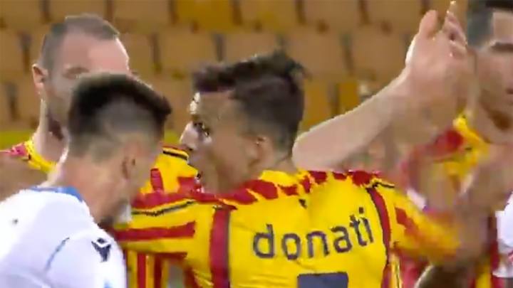 Lazio's Patric Banned 4 Games for Biting Opponent