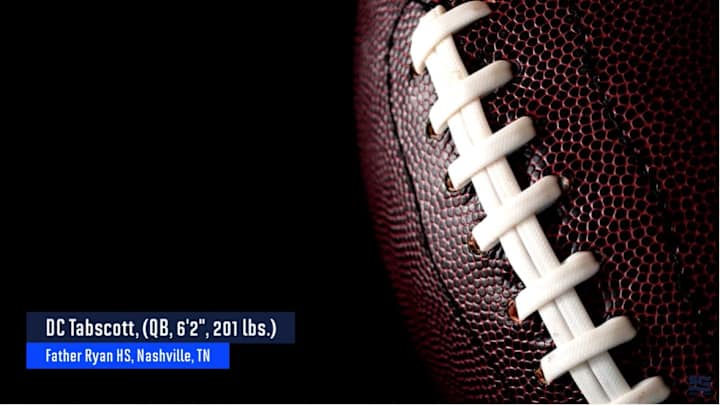 SI All-American Candidate DC Tabscott Highlights and Evaluation