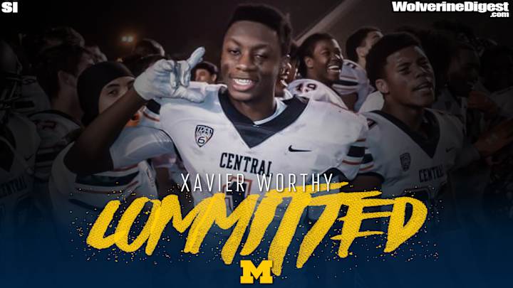 Xavier Worthy Goes Blue, Says Michigan Feels Like Home