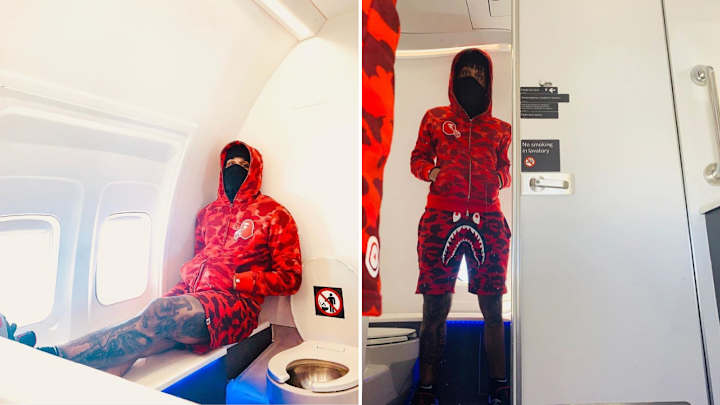 Gary Trent Jr. Hogged the Blazers’ Plane’s Bathroom for a Photoshoot