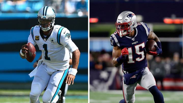 Cam Newton Continues Los Angeles Workouts With WR N'Keal Harry