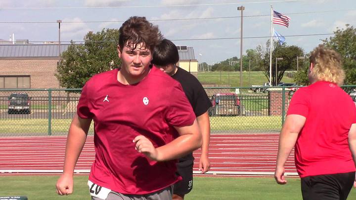 Sean Rich is One of the Biggest Sophomores in the State of Oklahoma