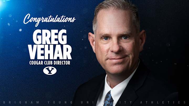 BYU Athletics Announces Greg Vehar as Director of the Cougar Club BYU Athletics Announces Greg Vehar as Director of the Cougar Club