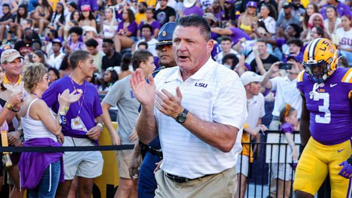 Ed Orgeron Gives Final Updates Ahead of LSU's Matchup with Auburn