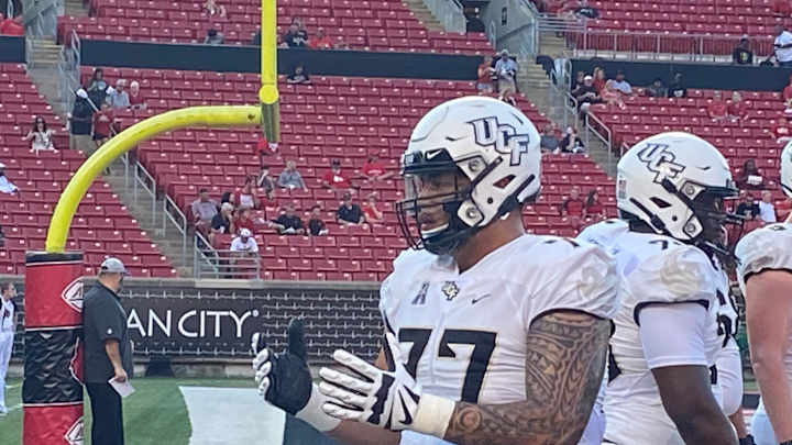 UCF Offensive Line Powers Rushing Attack