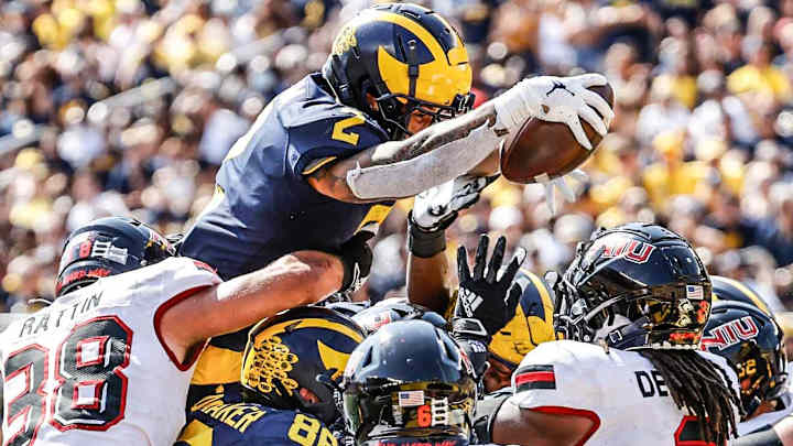 Sophomore Running Back Blake Corum Isn't Letting His Early Success Distract Him From The Bigger Picture Sophomore Running Back Blake Corum Isn't Letting His Early Success Distract Him From The Bigger Picture