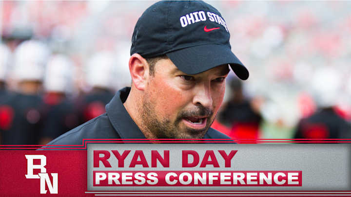 Ryan Day Holds Weekly Press Conference Before Buckeyes Play Akron Ryan Day Holds Weekly Press Conference Before Buckeyes Play Akron