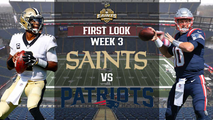 First Look: Saints vs. Patriots