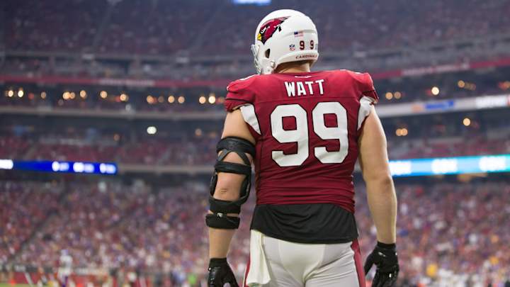 Cardinals-Raiders Inactives: J.J. Watt Returns