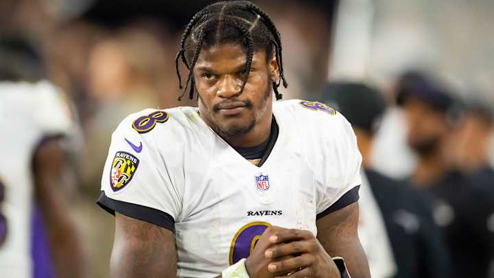 NFL Fans Loved Lamar Jackson Appearing to Troll Ravens With Timing of Trade Request Announcement