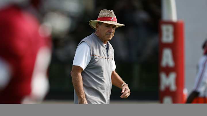 Nick Saban Addresses Alabama's Penalty Problem