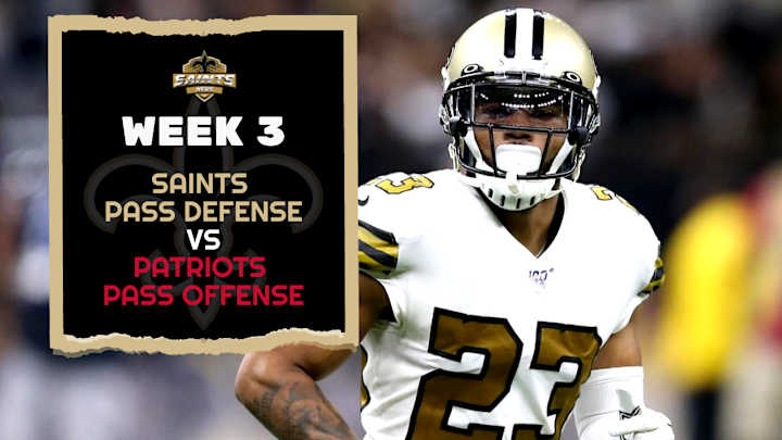 Saints Pass Defense vs. Patriots Passing Attack Saints Pass Defense vs. Patriots Passing Attack