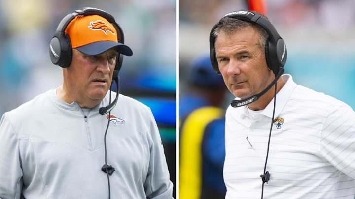 Fangio's Pre-Game Chat with Jaguars' Urban Meyer Reveals First-Year Coach's NFL Reality Check