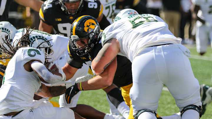 Game Story: At Less Than Its Best, Iowa Fends Off Colorado St. Game Story: At Less Than Its Best, Iowa Fends Off Colorado St.