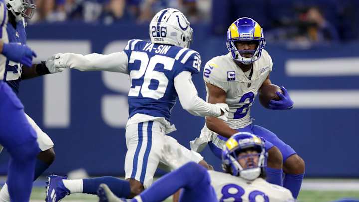 Rock Ya-Sin Ruled Out for Remainder of Game vs. Titans