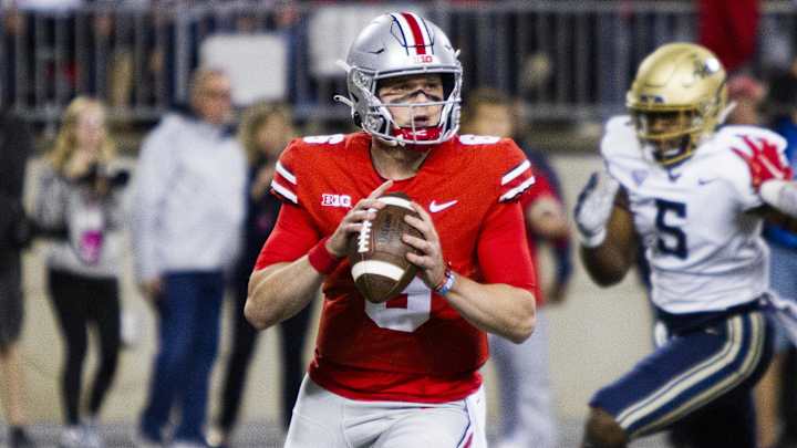 Ohio State Quarterback Kyle McCord Named Big Ten Freshman Of The Week