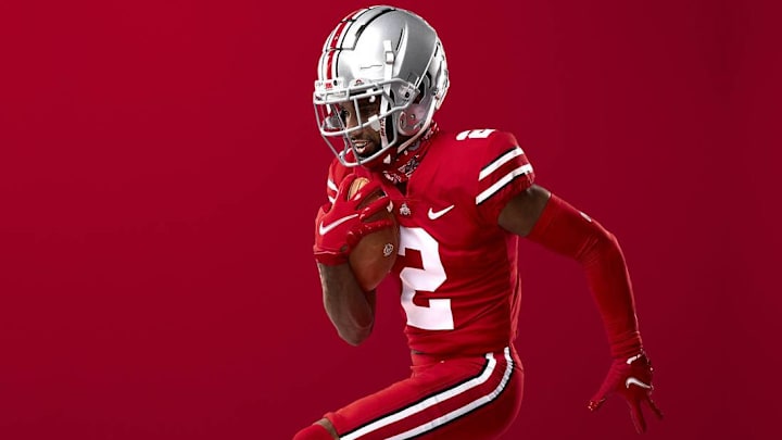 Ohio State To Wear All-Scarlet "Color Rush" Uniforms Against Penn State On Oct. 30