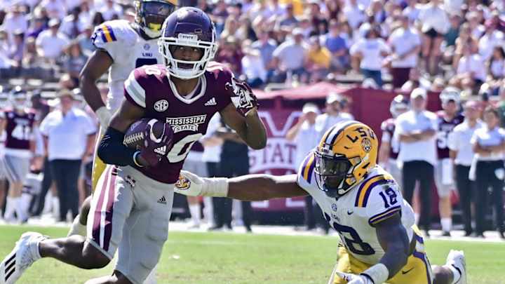 Former Cal Receiver Makai Polk Keeping Busy in Mike Leach's Mississippi State Offense