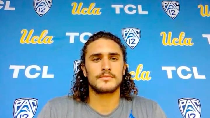 WATCH: Greg Dulcich, Josiah Norwood Talk Late Start Times, UCLA's Pass Attack WATCH: Greg Dulcich, Josiah Norwood Talk Late Start Times, UCLA's Pass Attack