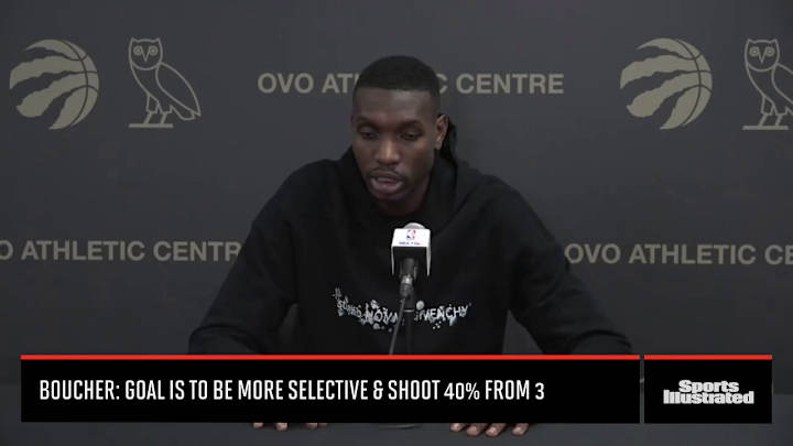 Watch: Chris Boucher Discusses His Goals for the Season & Becoming More Consistent Watch: Chris Boucher Discusses His Goals for the Season & Becoming More Consistent
