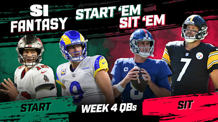 Start 'Em, Sit 'Em Fantasy Football Week 4: Quarterbacks - Fades, Sleepers, Matchups, DFS Bargains