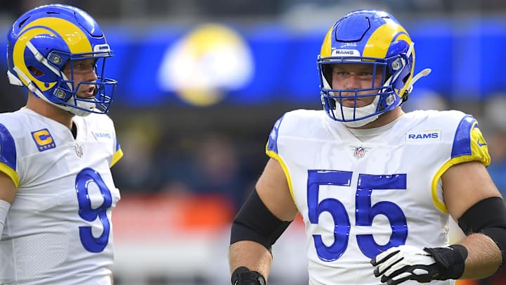 Rams QB Matthew Stafford Shares Strong Bond With C Brian Allen Rams QB Matthew Stafford Shares Strong Bond With C Brian Allen