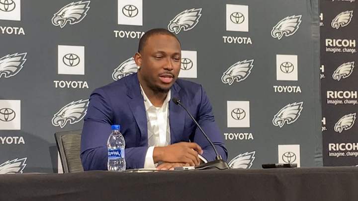 LeSean McCoy Reflects on Career, Looks Ahead, During Retirement News Conference