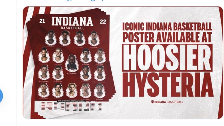 Indiana Basketball Schedule Posters Available at Hoosier Hysteria Indiana Basketball Schedule Posters Available at Hoosier Hysteria