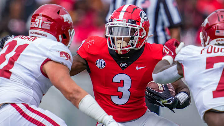 Ground And Pound Georgia Kills Arkansas' Defense On Road