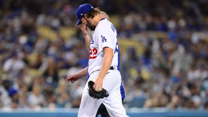 Kershaw's Postseason Hopes 'Not Looking Great' After Leaving Start With Forearm Injury Kershaw's Postseason Hopes 'Not Looking Great' After Leaving Start With Forearm Injury