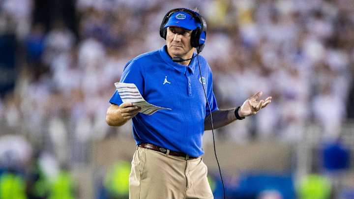 Mullen Blames Penalties, But Should Have Put Faith in Gators QB Emory Jones Mullen Blames Penalties, But Should Have Put Faith in Gators QB Emory Jones