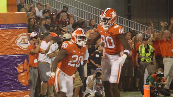 Clemson's Defense, Running Game Push Tigers Past Boston College