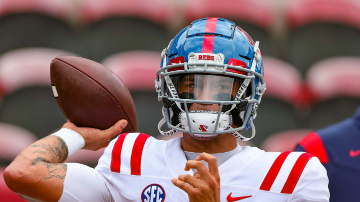 Different Year, Different QB: Hogs Will Try to Repeat Last Year's Theft of Rebels' Matt Corral