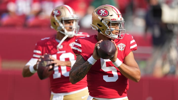 Jimmy Garoppolo Injures Calf, Replaced by Trey Lance As 49ers Host Seahawks