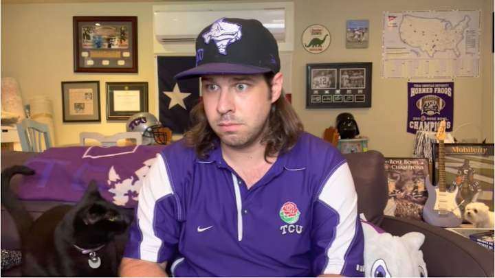 TCU Fans During the 2021 Texas Game TCU Fans During the 2021 Texas Game