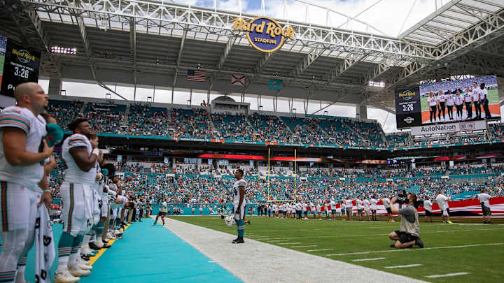 The Colts And Dolphins Game On Sunday Had A Special Fan In Attendance