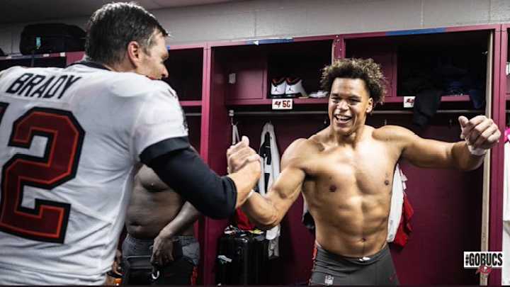 Tryon-Shoyinka's Glorious NFL Weekend: First Start, Sacks, Brady Handshake