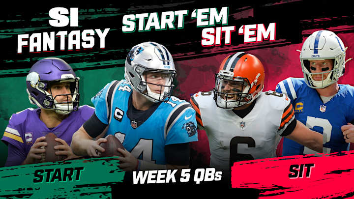Start 'Em, Sit 'Em Fantasy Football Week 5: Quarterbacks - Fades, Sleepers, Matchups, DFS Bargains