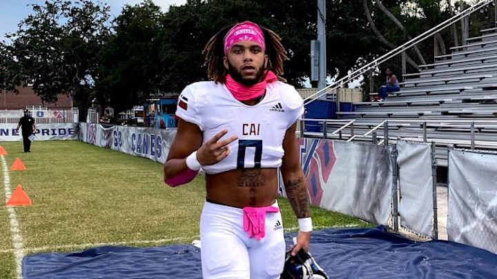 College Football Prospects Flash in Clearwater Academy - Manatee Showdown