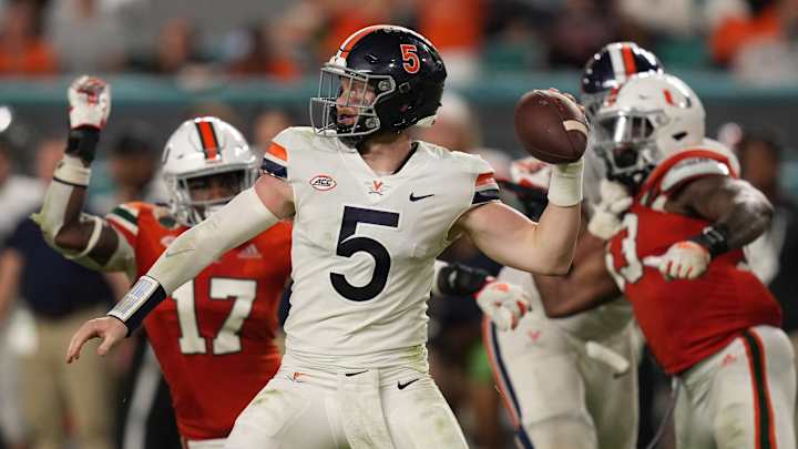 Pass-Happy Virginia Offense Awaiting Louisville