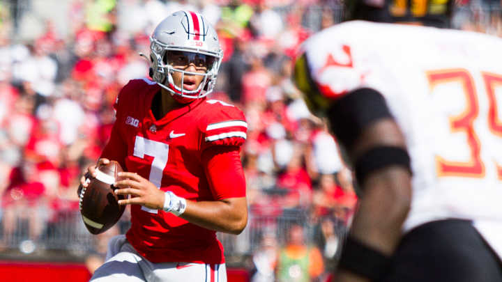 Ohio State Trounces Maryland, 66-17, in Homecoming Victory