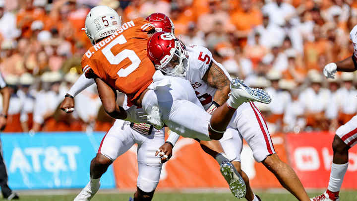 Game Log: No. 21 Texas Loses To No. 6 Oklahoma, 55-48