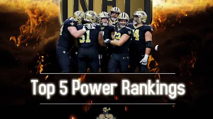 NFL Top 5 Power Rankings Week 5